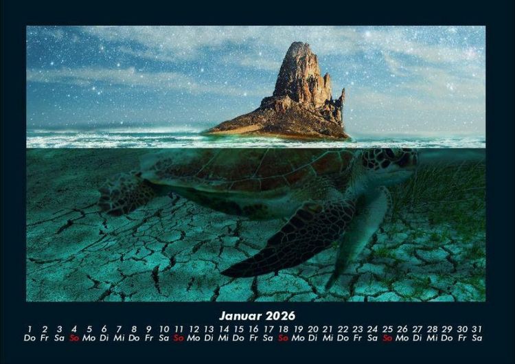 Produktbild: Schildkr&ouml;tenzauber 2026 Fotokalender DIN A4