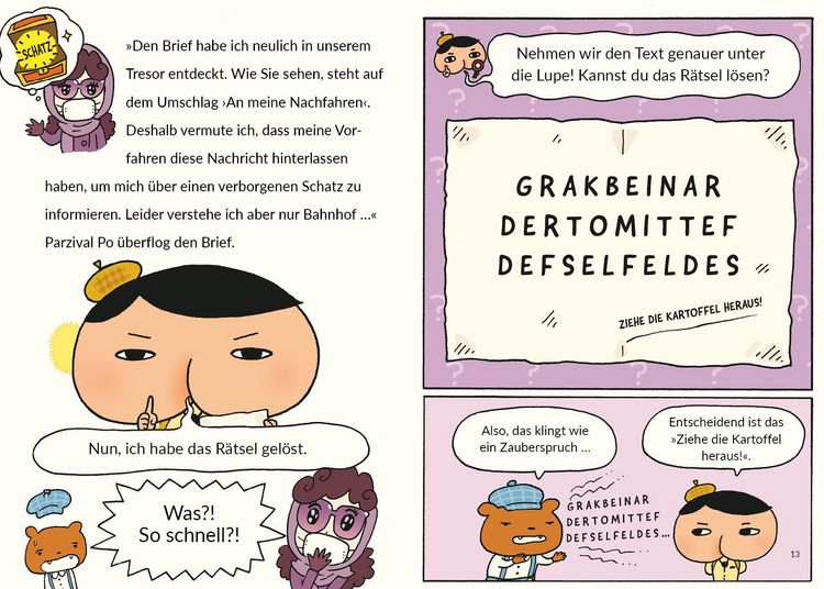Produktbild: Detektiv Parzival Po (1) - Das Geheimnis der Frau Purpur