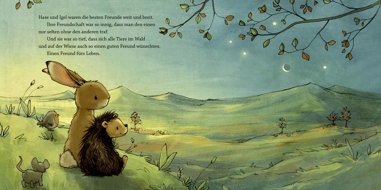 Produktbild: Wir zwei sind Freunde f&uuml;rs Leben (Pappbilderbuch)