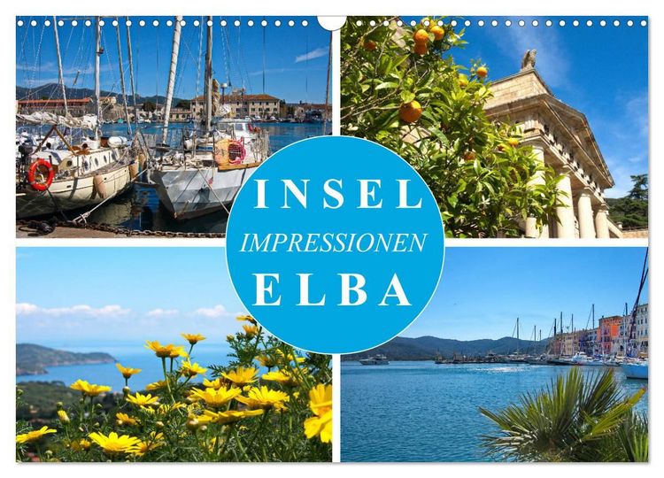 Produktbild: Insel Elba Impressionen (Wandkalender 2027 DIN A3 quer), CALVENDO Monatskalender