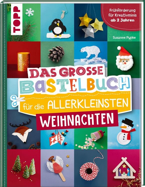 Produktbild: Das große Bastelbuch für die Allerkleinsten Weihnachten