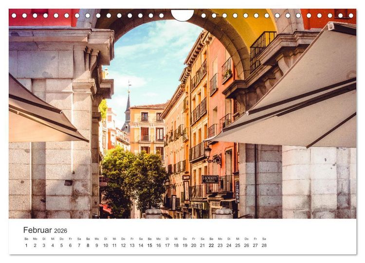 Produktbild: Spanien - ein Land zum Verlieben. (Wandkalender 2026 DIN A4 quer), CALVENDO Monatskalender