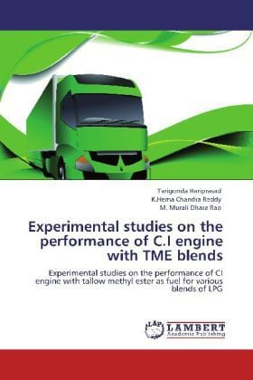 Produktbild: Hariprasad, T: Experimental studies on the performance of C.