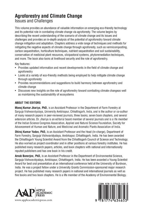 Produktbild: Agroforestry and Climate Change