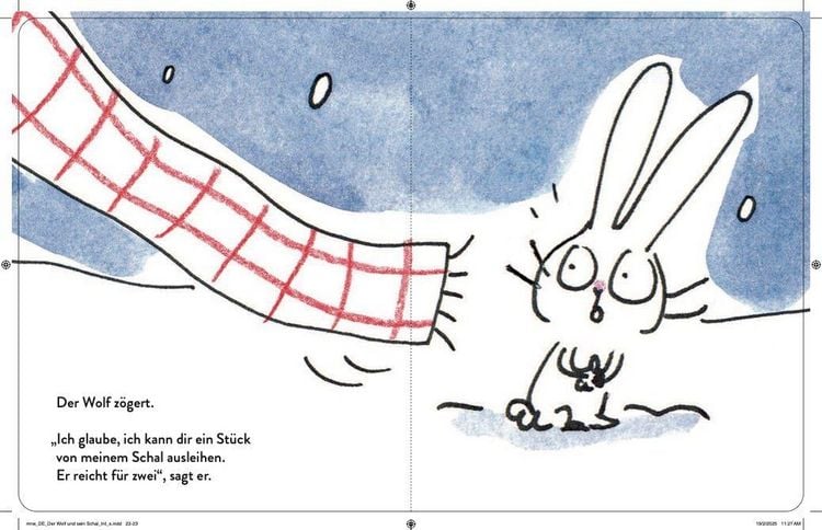 Produktbild: Der Wolf und sein Schal