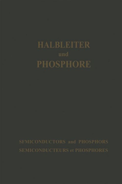Produktbild: Halbleiter und Phosphore / Semiconductors and Phosphors / Semiconducteurs et Phosphores