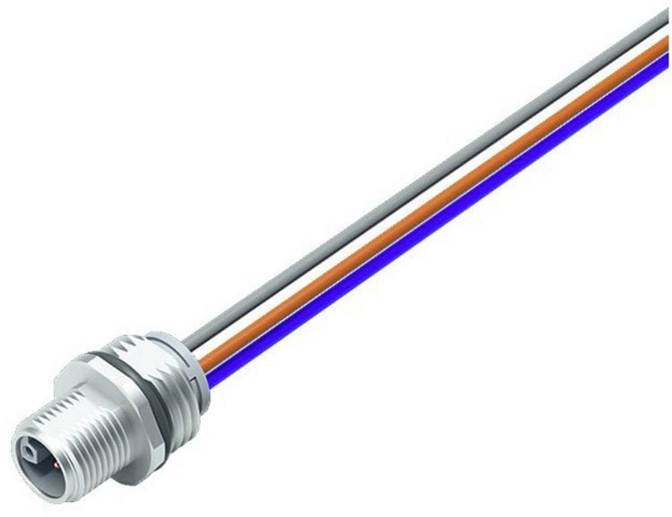 Produktbild: binder 09 0641 700 05 Sensor-/Aktor-Steckverbinder, konfektioniert M12 Stecker, Einbau vertikal 1 St.