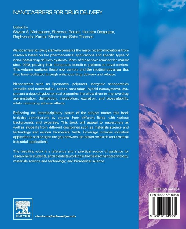 Produktbild: Nanocarriers for Drug Delivery