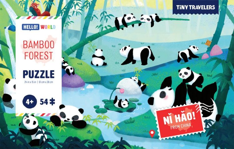 Produktbild: Tiny Travelers Puzzle: Bamboo Forest