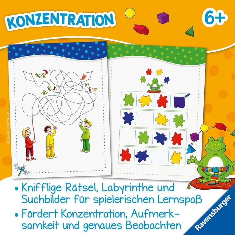 Produktbild: Mein Block zum Schulanfang: Konzentration