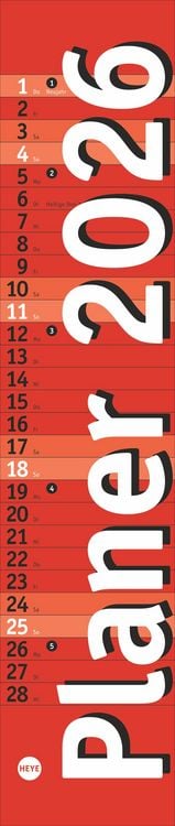 Bild vom Artikel Langplaner mini, rot 2026 vom Autor Heye