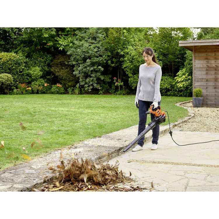 Produktbild: Black & Decker BEBLV301-QS Elektro Laubsauger, Laubbl&auml;ser, Laubh&auml;cksler 230V