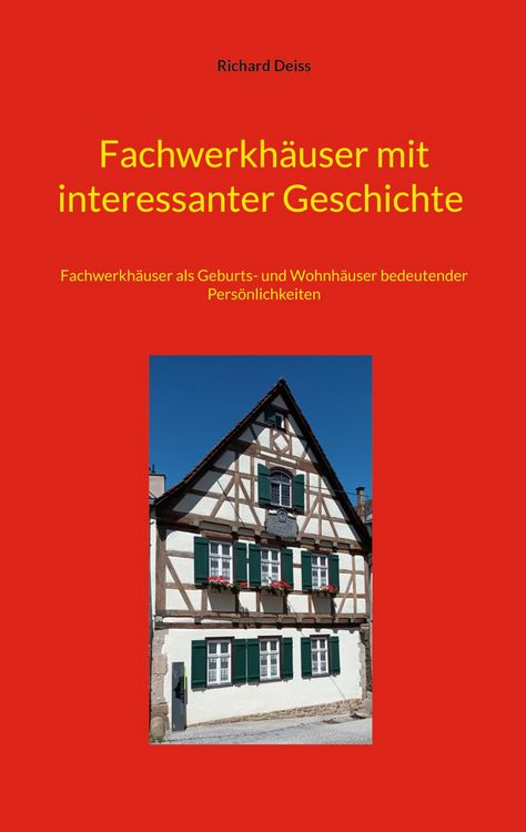Produktbild: Fachwerkh&auml;user mit interessanter Geschichte