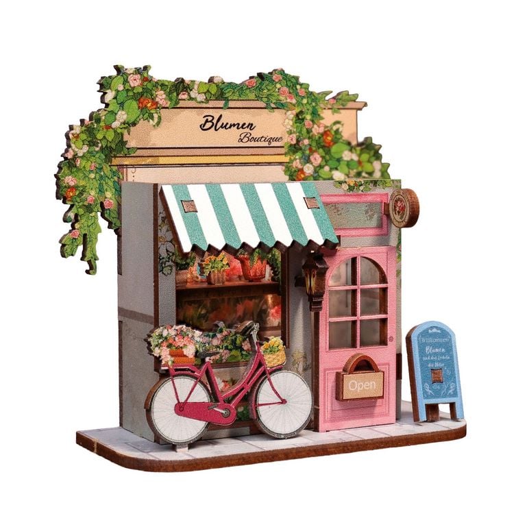 Produktbild: Mini Book Nook DIY B&uuml;cherecke Blumenladen