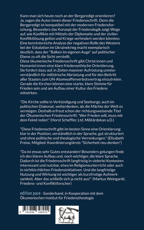 Produktbild: Wer Frieden will, muss mit dem Feind reden