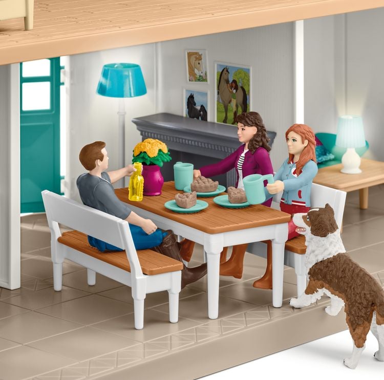 Produktbild: schleich&reg; 42706 Lakeside Wohnhaus mit Stall, 179 Teile