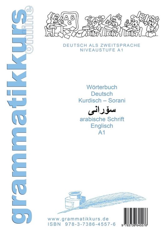 Produktbild: W&ouml;rterbuch Deutsch Kurdisch Sorani Niveau A1
