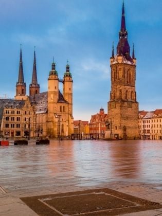 Produktbild: Halle am Morgen (Puzzle)