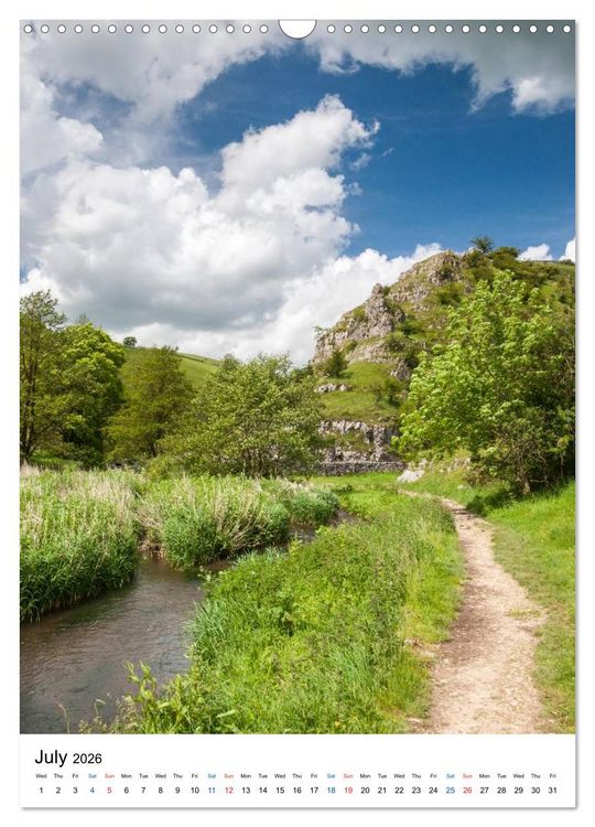 Produktbild: Scenes from the Peak District (Wall Calendar 2026 DIN A3 portrait), CALVENDO 12 Month Wall Calendar