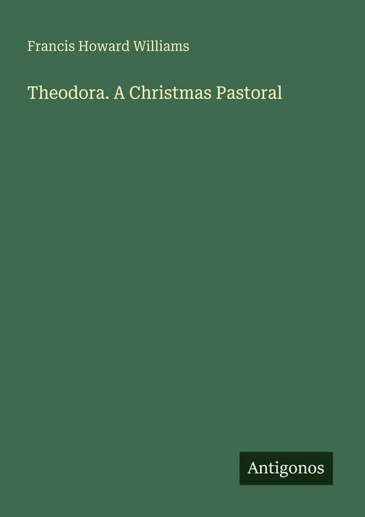 Produktbild: Theodora. A Christmas Pastoral
