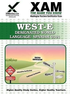 Produktbild: West-E Designated World Language: Spanish 0191 Teacher Certification Test Prep Study Guide