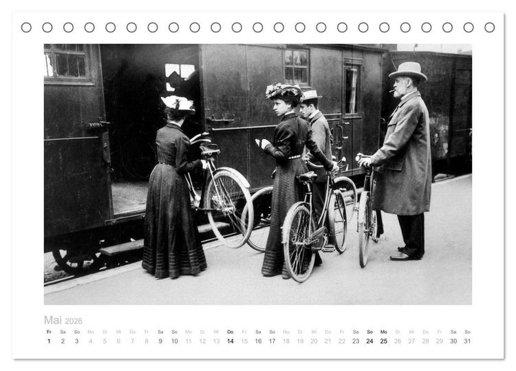 Produktbild: Radfahren in Berlin (Tischkalender 2026 DIN A5 quer), CALVENDO Monatskalender
