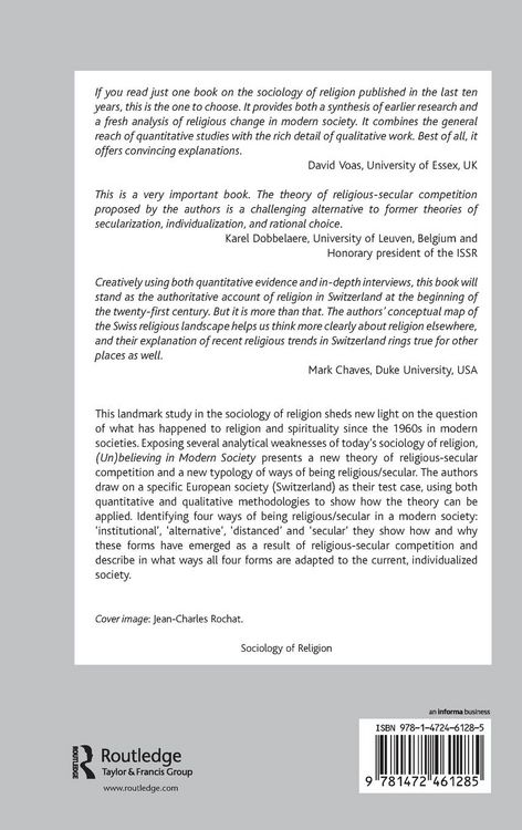 Produktbild: (Un)Believing in Modern Society
