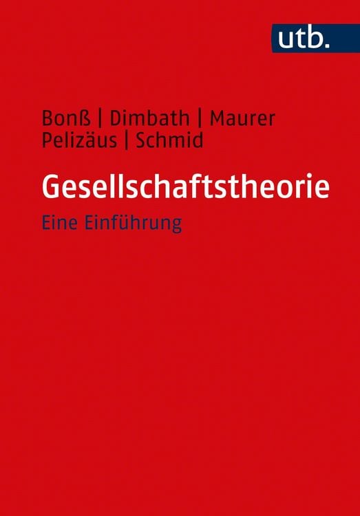 Produktbild: Gesellschaftstheorie