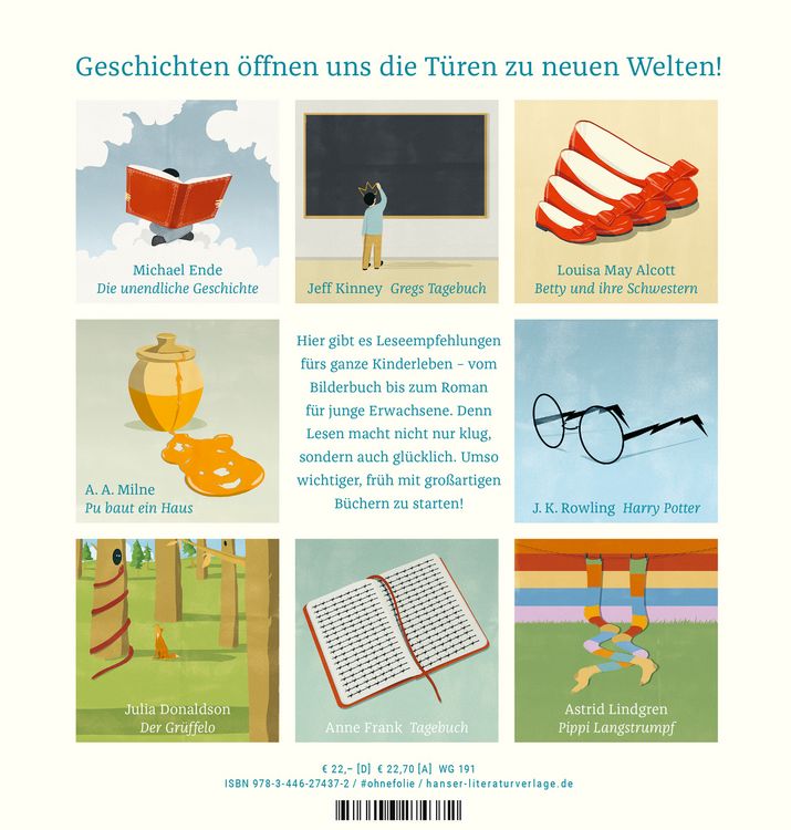Produktbild: Das Buch der B&uuml;cher &ndash; von Gr&uuml;ffelo bis Sofies Welt