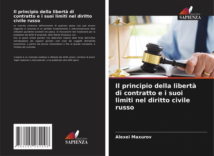 Produktbild: Il principio della libert&agrave; di contratto e i suoi limiti nel diritto civile russo