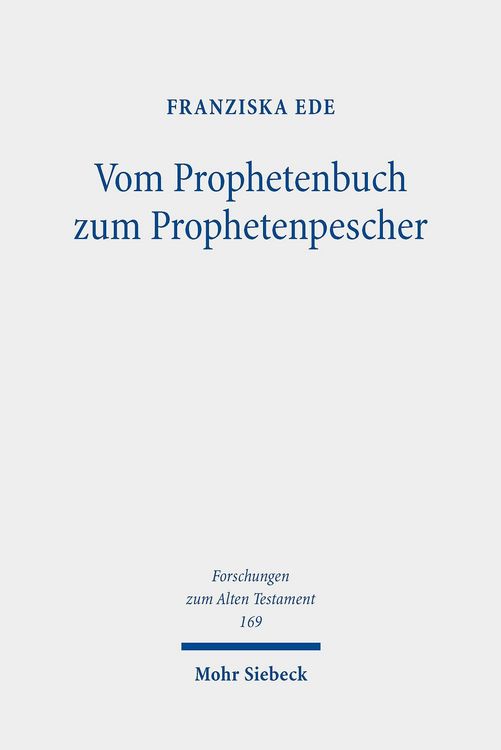Produktbild: Vom Prophetenbuch zum Prophetenpescher