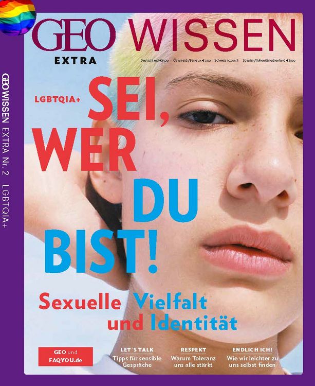 Produktbild: GEO Wissen Extra 1/2022 - LGBTQI+, Sei, wie du bist!