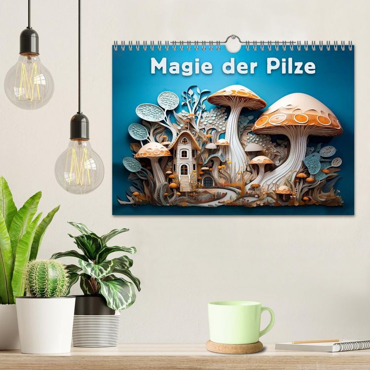 Produktbild: Magie der Pilze (Wandkalender 2026 DIN A4 quer), CALVENDO Monatskalender