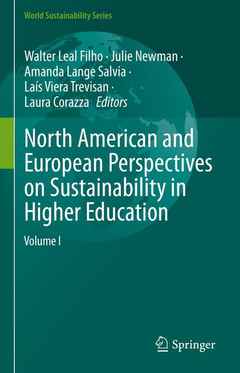 Produktbild: North American and European Perspectives on Sustainability in Higher Education
