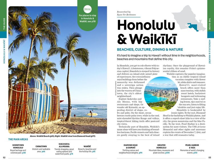 Produktbild: Lonely Planet Honolulu Waikiki & Oahu