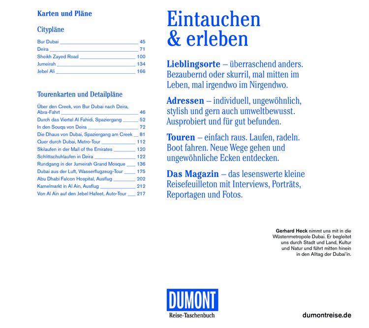 DUMONT Reise-Taschenbuch Reiseführer Dubai