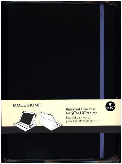 Produktbild: Moleskine Bicolor Universal Tablet Case 9/10 Inches Black/bl