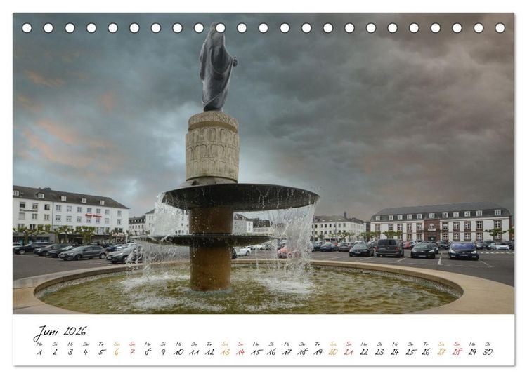 Produktbild: Saarlouis - Stadt des Sonnenk&ouml;nigs (Tischkalender 2026 DIN A5 quer), CALVENDO Monatskalender