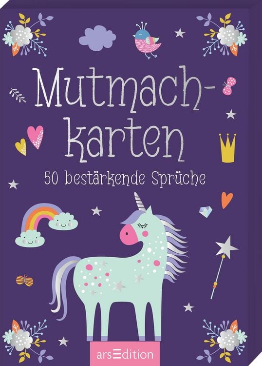 Produktbild: Mutmachkarten &ndash; Einhorn