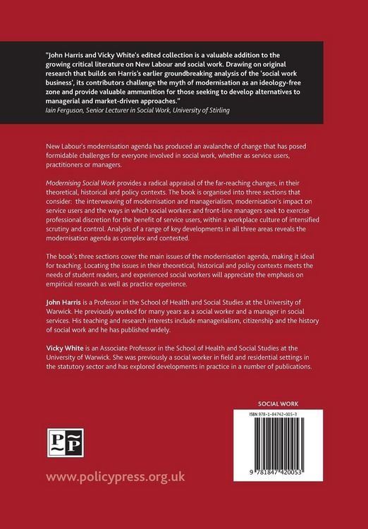Produktbild: Modernising social work