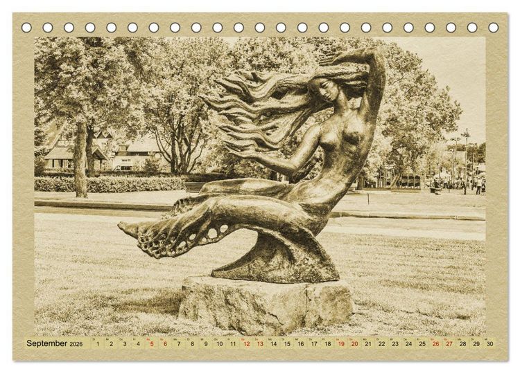 Produktbild: Das Baltikum - Ein Kalender im Zeitungsstil (Tischkalender 2026 DIN A5 quer), CALVENDO Monatskalender