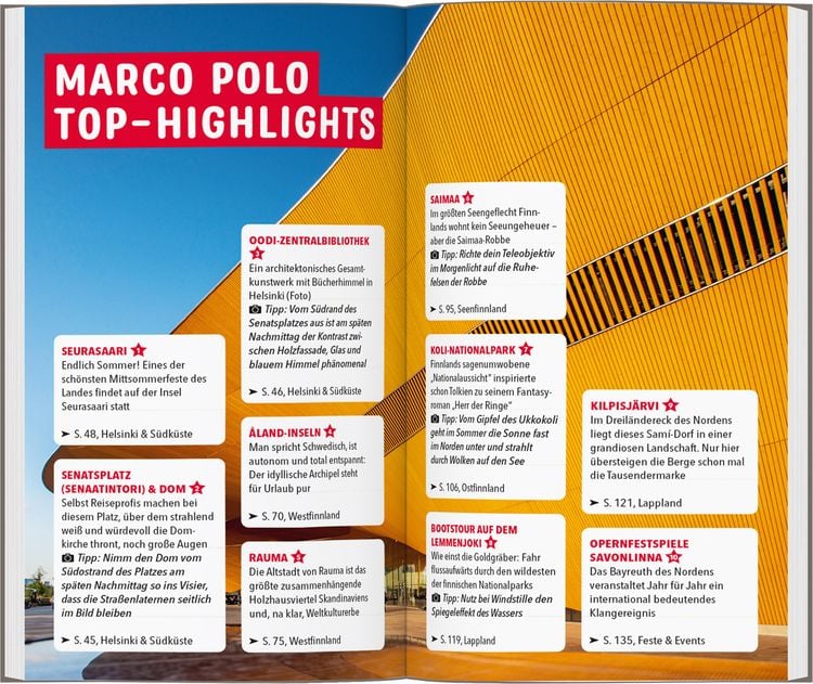 Produktbild: MARCO POLO Reiseführer Finnland