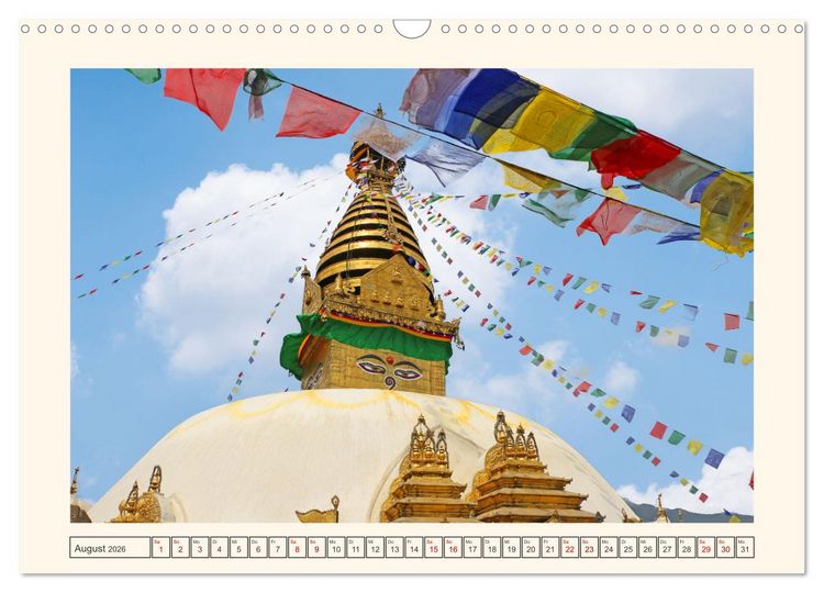 Produktbild: Asien von Orient bis Fernost (Wandkalender 2026 DIN A3 quer), CALVENDO Monatskalender
