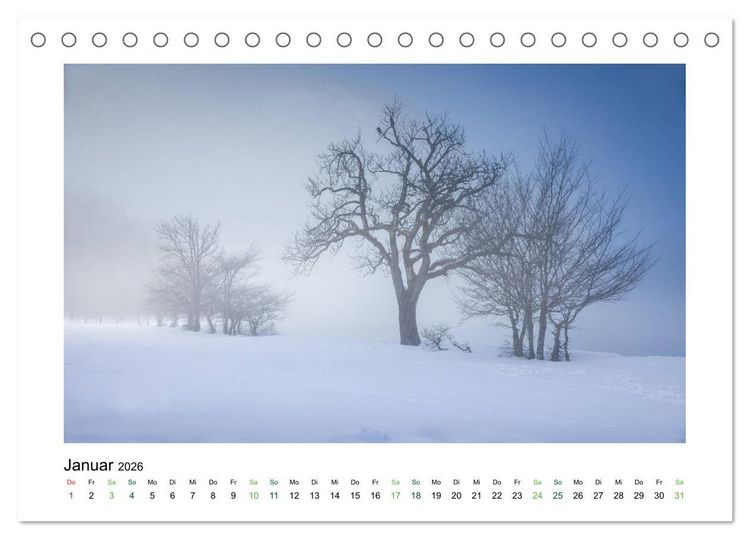 Produktbild: Stille Oasen (Tischkalender 2026 DIN A5 quer), CALVENDO Monatskalender