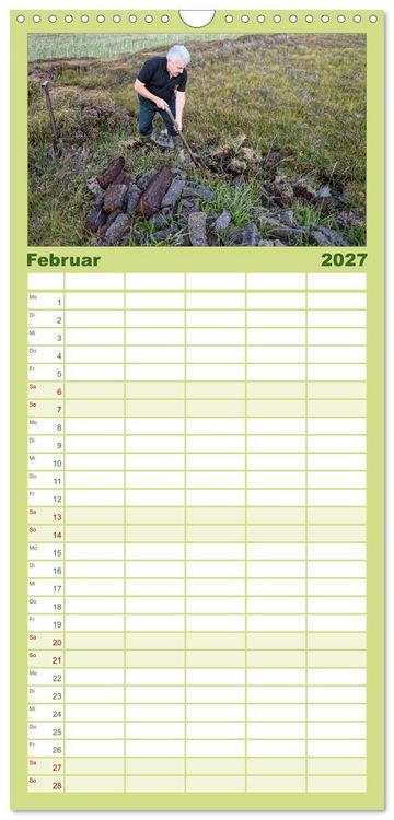 Produktbild: Familienplaner 2027 - Islay und das "Wasser des Lebens" mit 5 Spalten (Wandkalender, 21 x 45 cm) CALVENDO