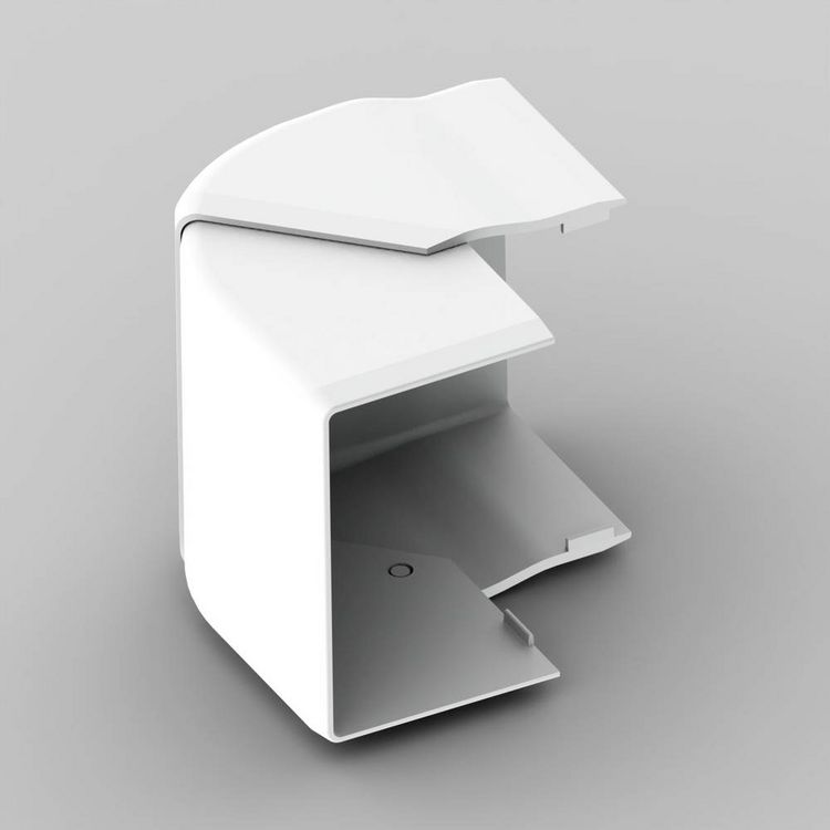 Produktbild: KOPOS 8656_HB Au&szlig;eneck (B x H) 60mm x 40mm 1 St. Wei&szlig;