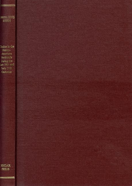 Produktbild: Studies in the Franco-American Booktrade During the Late 18th and Early 19th Centuries