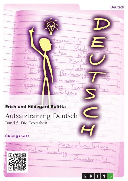 Produktbild: Aufsatztraining Deutsch - Band 5: Die Textarbeit