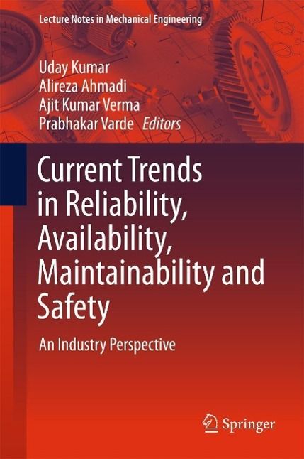 Produktbild: Current Trends in Reliability, Availability, Maintainability and Safety