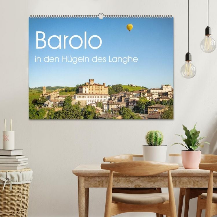 Produktbild: Barolo in den H&uuml;geln des Langhe (Wandkalender 2026 DIN A2 quer), CALVENDO Monatskalender